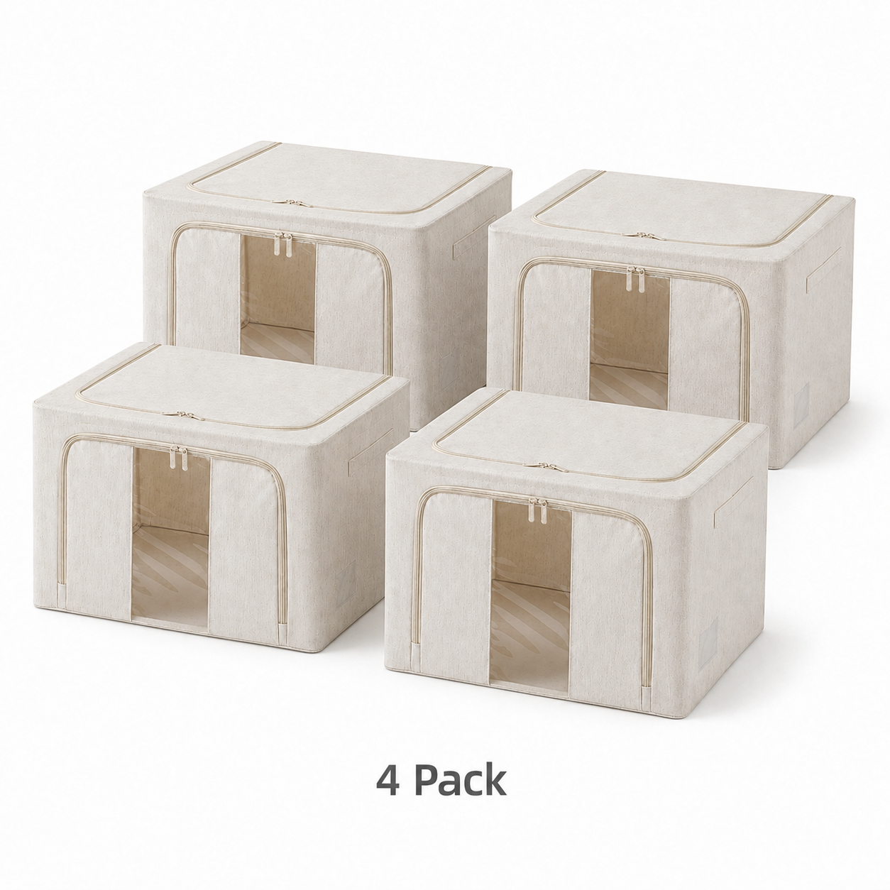 66L Dual-Window Storage Box