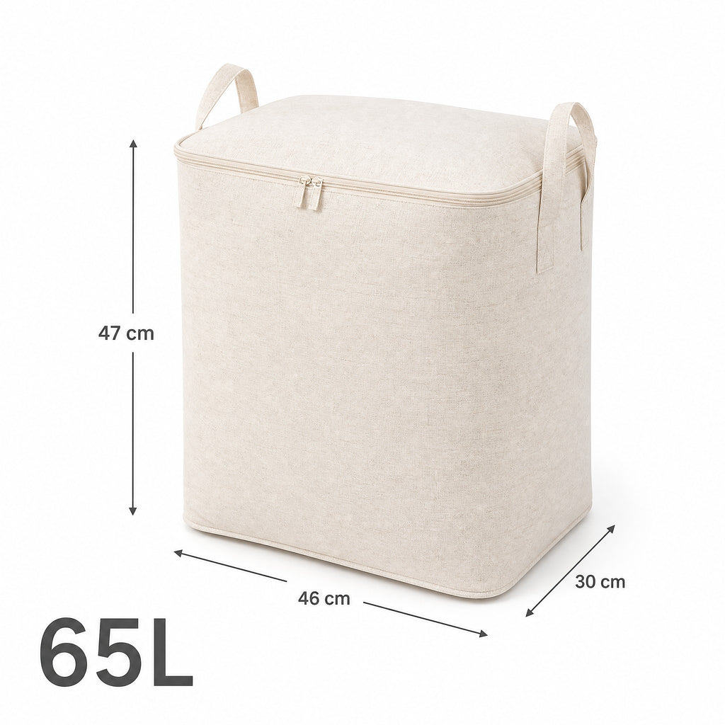 Dimensions: 46 × 30 × 47 cm, 65L capacity