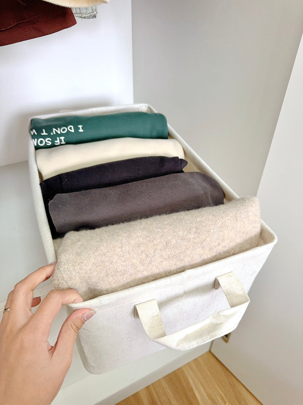 Perfect shelf organizer