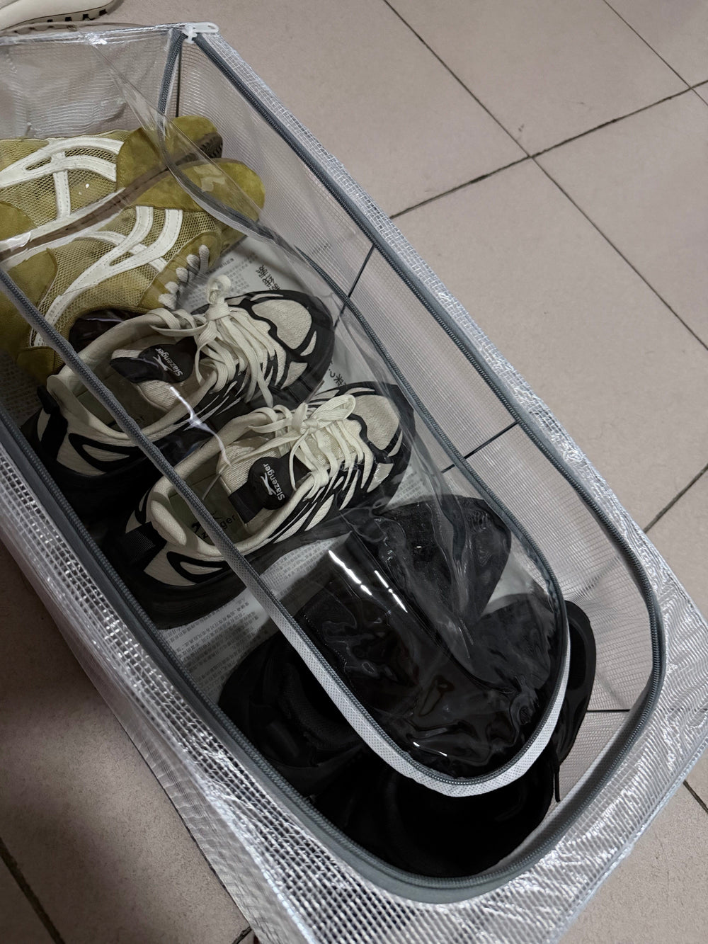 My shoe collection, finally contained