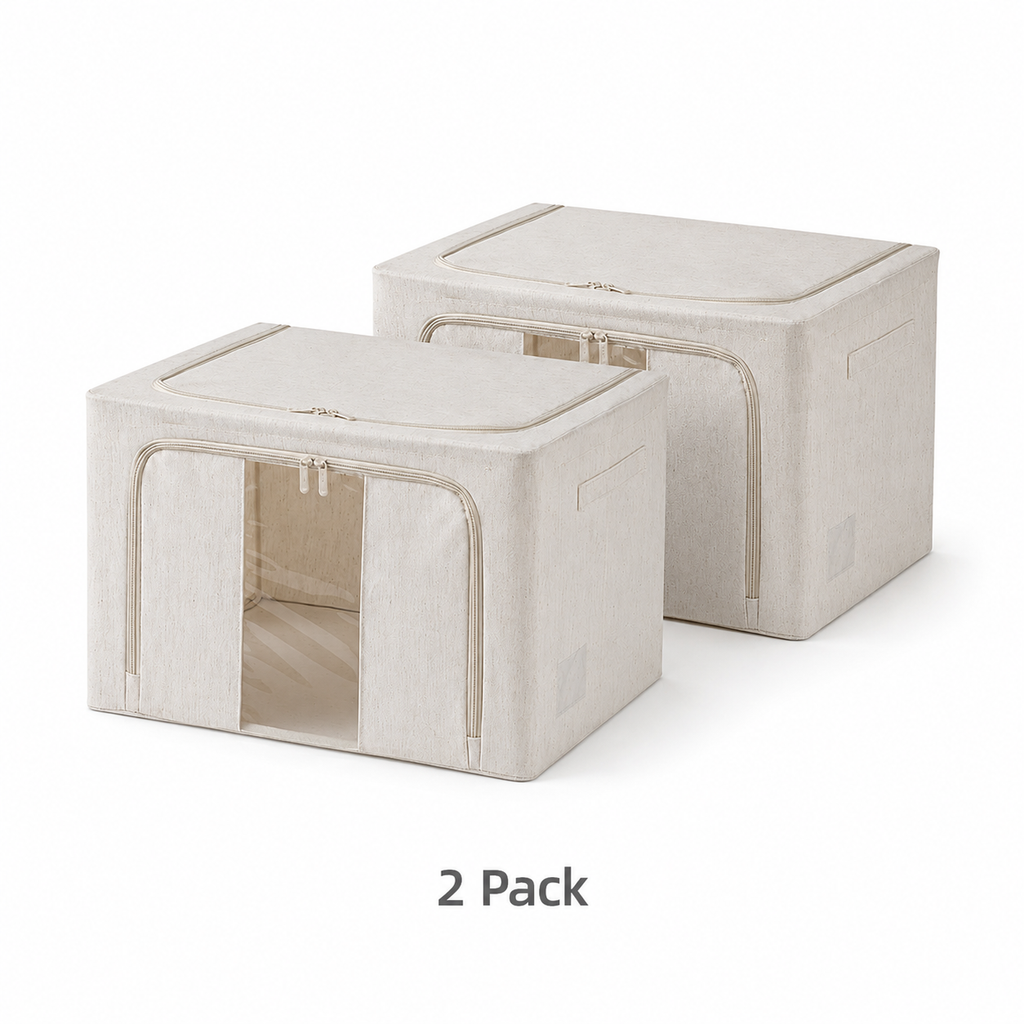 100L XL Dual-Window Storage Box
