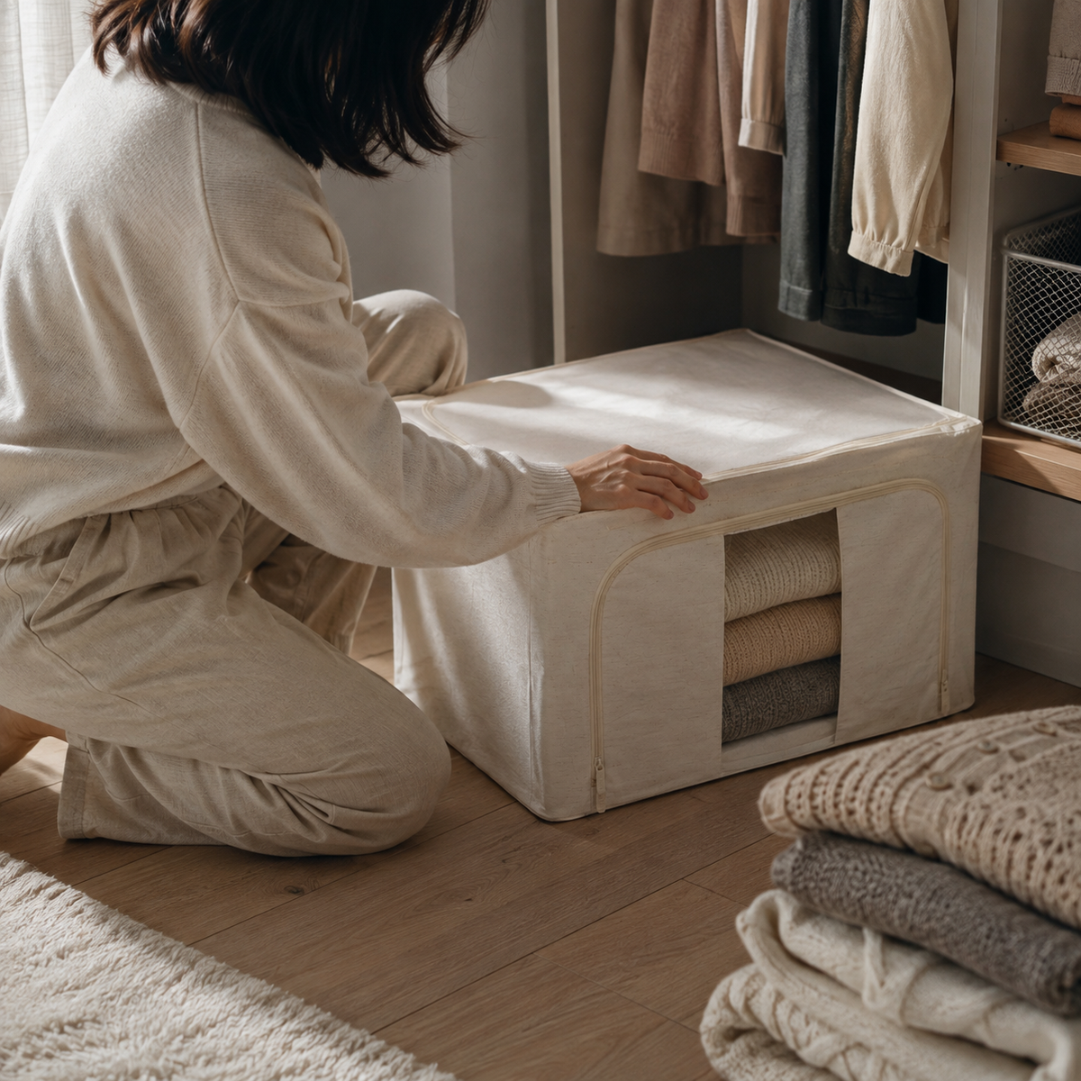 Kinfold 66L Dual-Access Storage Box