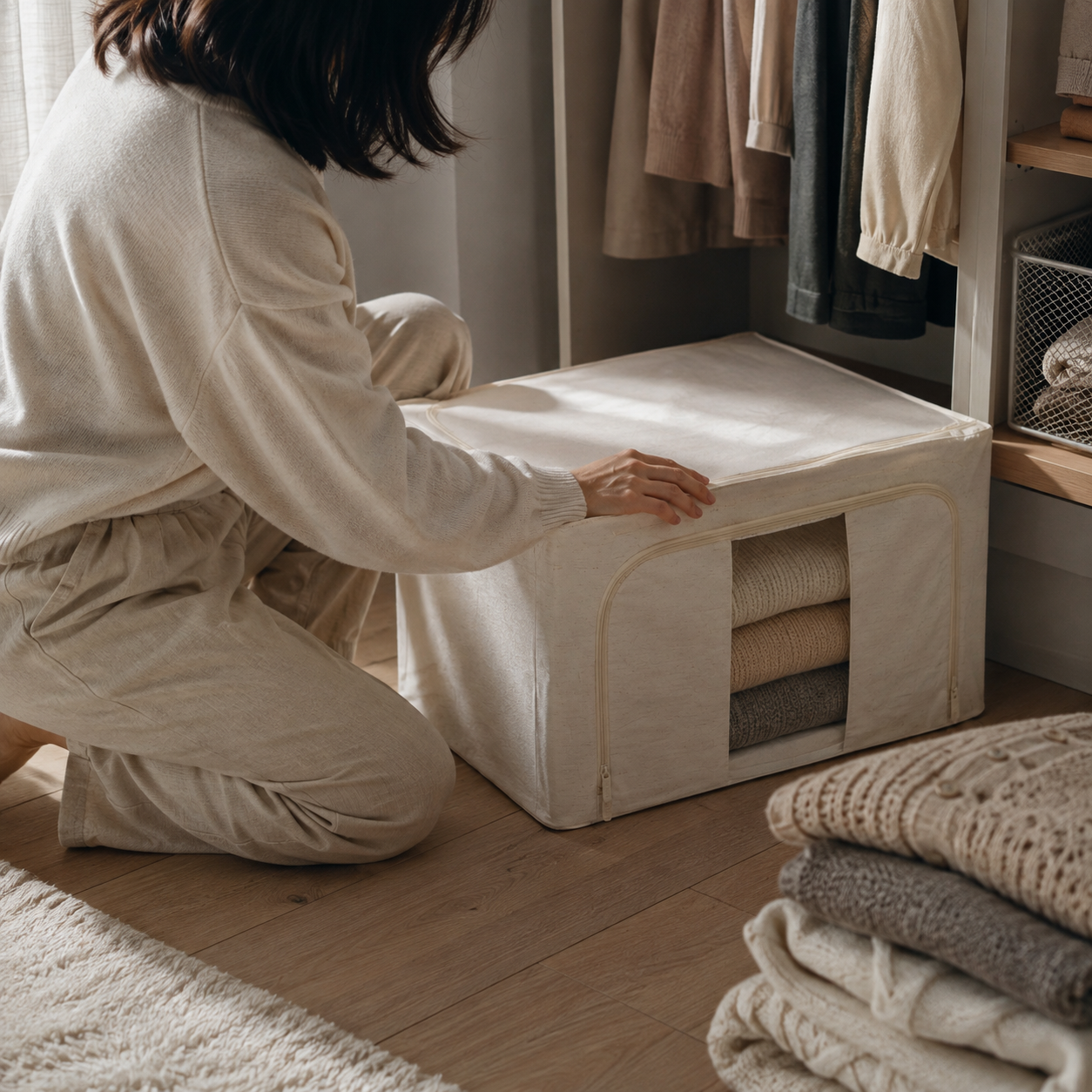 Kinfold 66L Dual-Access Storage Box