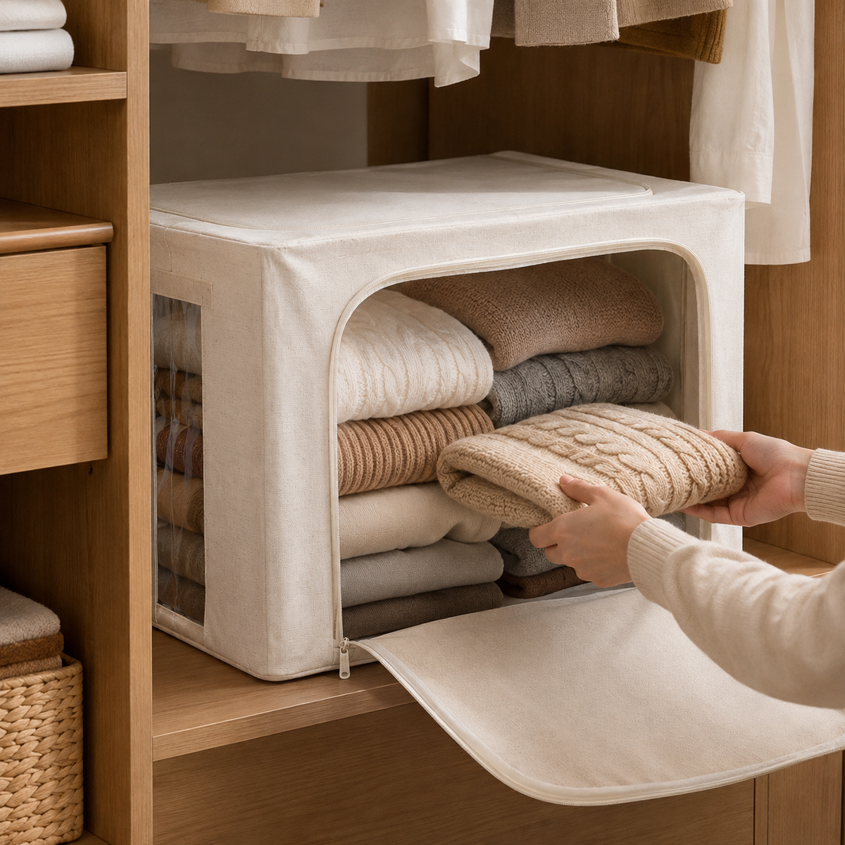Kinfold 66L Dual-Access Storage Box