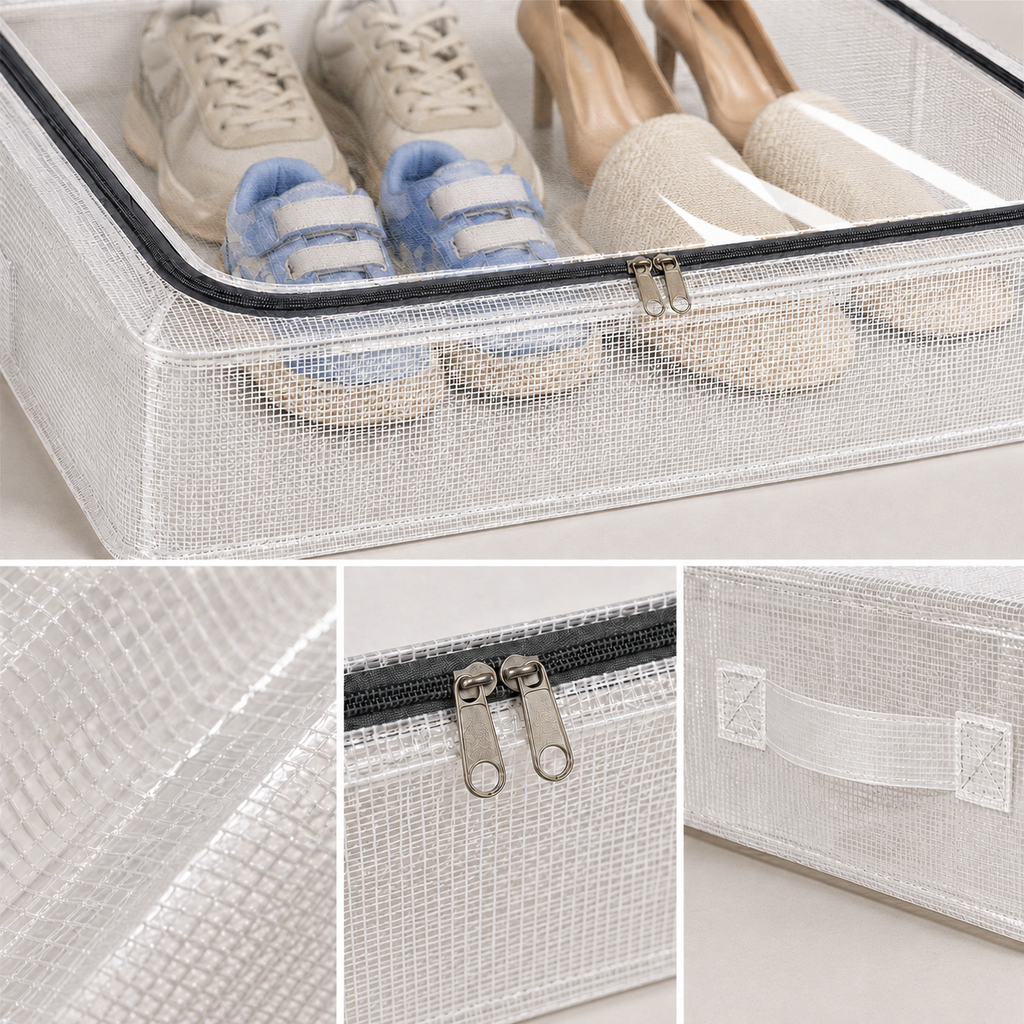 30L Underbed Shoe Organizer