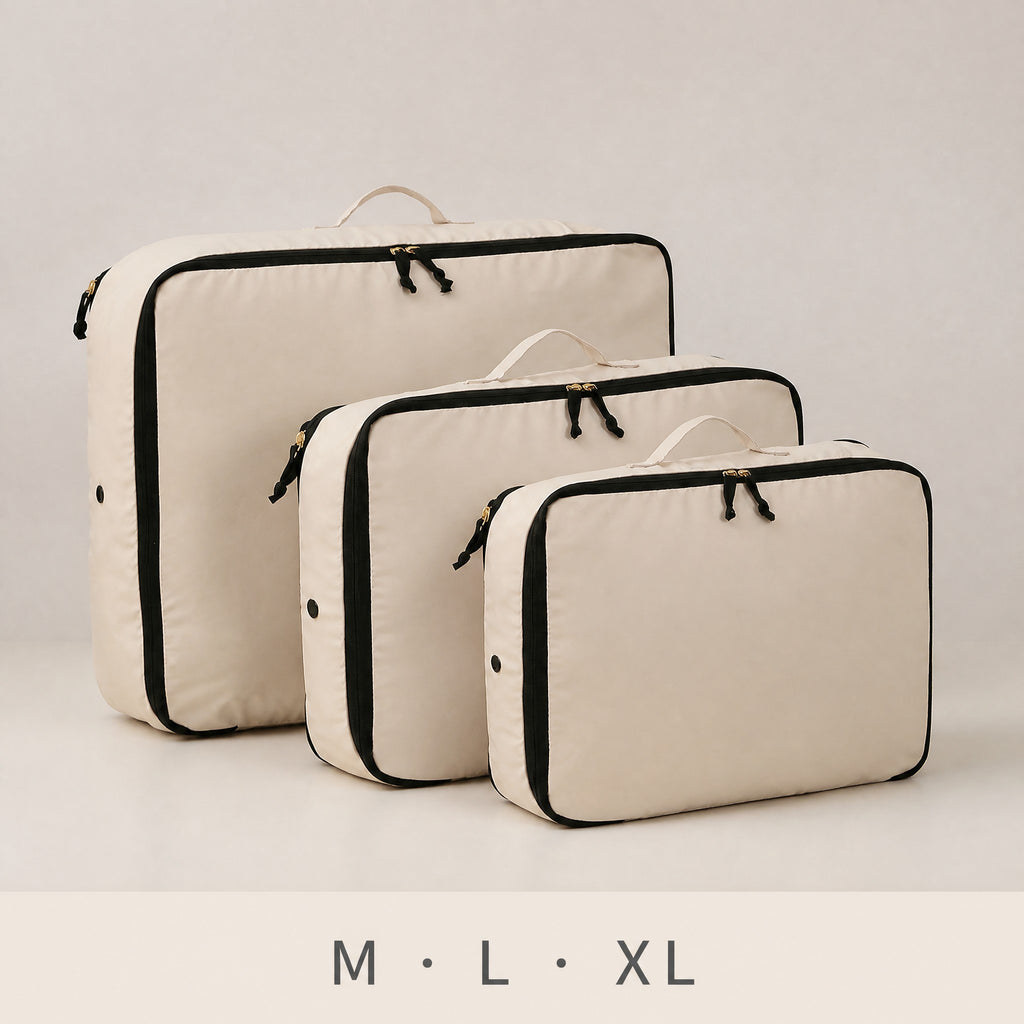 Multiple sizes: M, L, and XL comparison