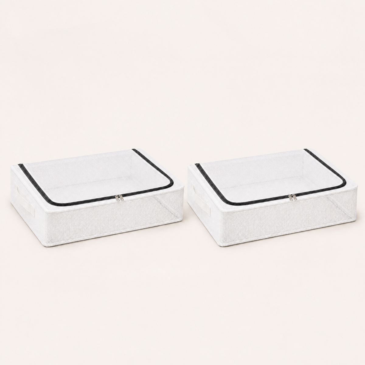 Two kinfoldhome 30L underbed shoe organizers — 2-pack