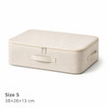 Foldable storage box with zipper — Size S (38 × 26 × 13 cm)